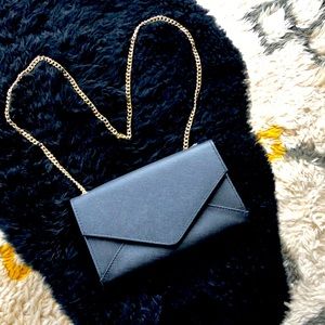 Barneys NY Black leather purse